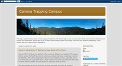 Desktop Screenshot of cameratrappingcampus.blogspot.com