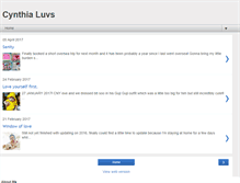 Tablet Screenshot of cynthialuvs.blogspot.com
