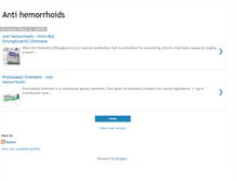 Tablet Screenshot of anti-hemorrhoids.blogspot.com