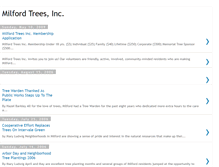 Tablet Screenshot of milfordtrees.blogspot.com