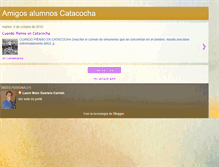 Tablet Screenshot of amigosalumnoscatacocha.blogspot.com