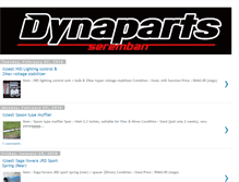 Tablet Screenshot of dynaparts.blogspot.com