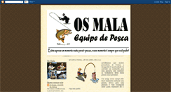 Desktop Screenshot of equipedepescaosmallas.blogspot.com