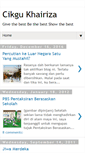 Mobile Screenshot of cikgukhairiza.blogspot.com