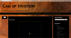 Desktop Screenshot of canofmystery.blogspot.com