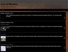 Tablet Screenshot of canofmystery.blogspot.com