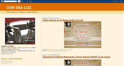 Desktop Screenshot of chanysuarez-con-esa-luz.blogspot.com