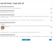 Tablet Screenshot of love-onezerothree.blogspot.com