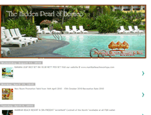 Tablet Screenshot of manikarbeachresortspa.blogspot.com