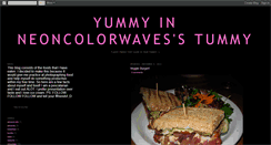 Desktop Screenshot of neonfoodwaves.blogspot.com