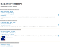 Tablet Screenshot of blogdeunvenezolano.blogspot.com