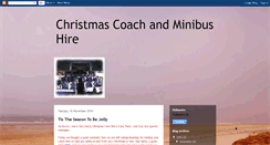 Desktop Screenshot of christmascoachandminibushire.blogspot.com