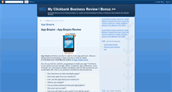 Desktop Screenshot of my-clickbank-business-blog.blogspot.com