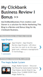 Mobile Screenshot of my-clickbank-business-blog.blogspot.com