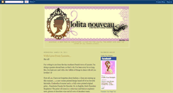 Desktop Screenshot of lolitanouveau.blogspot.com