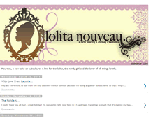 Tablet Screenshot of lolitanouveau.blogspot.com