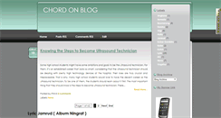 Desktop Screenshot of i-chord.blogspot.com