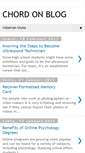 Mobile Screenshot of i-chord.blogspot.com