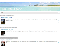 Tablet Screenshot of lg--lifeisgood.blogspot.com