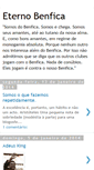 Mobile Screenshot of eternobenfica.blogspot.com