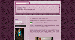 Desktop Screenshot of dulcisvita.blogspot.com