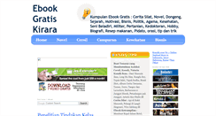 Desktop Screenshot of ebook-gratis-kirara.blogspot.com