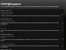 Tablet Screenshot of cissp-sg.blogspot.com