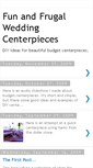 Mobile Screenshot of budgetcenterpieces.blogspot.com