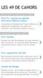 Mobile Screenshot of les49decahors.blogspot.com