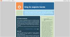 Desktop Screenshot of blogdoaugustobarata.blogspot.com