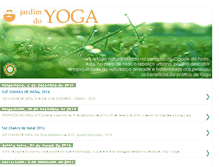 Tablet Screenshot of jardimdoyoga.blogspot.com