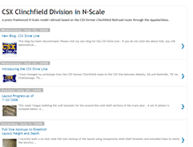 Tablet Screenshot of csxclinchfielddivision.blogspot.com