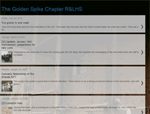 Tablet Screenshot of goldenspikerlhs.blogspot.com