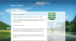 Desktop Screenshot of borneoblues.blogspot.com