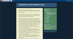 Desktop Screenshot of funcionarioscajval.blogspot.com