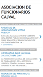 Mobile Screenshot of funcionarioscajval.blogspot.com
