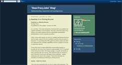 Desktop Screenshot of deantracyjobs.blogspot.com