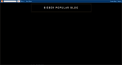 Desktop Screenshot of bieberpopularblog.blogspot.com