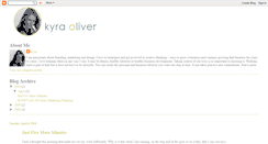 Desktop Screenshot of kyraoliversblog.blogspot.com