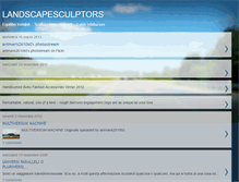 Tablet Screenshot of landscapesculptors.blogspot.com