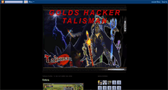 Desktop Screenshot of hackersgoldtalisman.blogspot.com