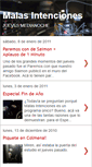 Mobile Screenshot of blogmalasintenciones.blogspot.com