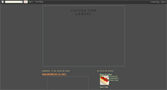Desktop Screenshot of cocinaconlamari.blogspot.com