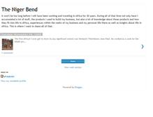 Tablet Screenshot of nigerbend.blogspot.com