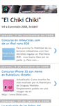 Mobile Screenshot of elchikichiki.blogspot.com