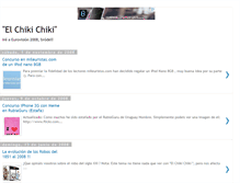 Tablet Screenshot of elchikichiki.blogspot.com
