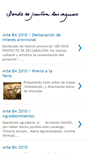 Mobile Screenshot of dondesejuntanlasaguas.blogspot.com