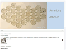 Tablet Screenshot of annelisejohnsen.blogspot.com