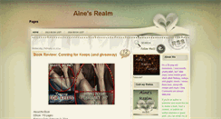 Desktop Screenshot of ainesrealm.blogspot.com