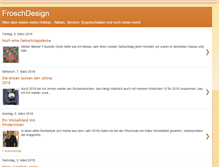 Tablet Screenshot of froschdesign.blogspot.com